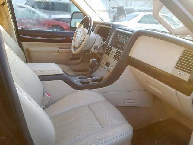 5LMEU78H53ZJ39109 - 2003 LINCOLN AVIATOR 黑色 照片 5