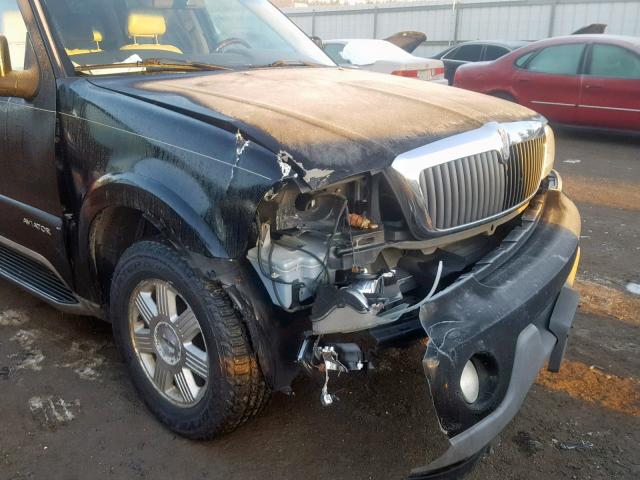 5LMEU78H53ZJ39109 - 2003 LINCOLN AVIATOR 黑色 照片 9