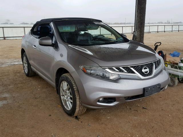 JN8AZ1FY3BW003363 - 2011 NISSAN MURANO CRO SILVER photo 1