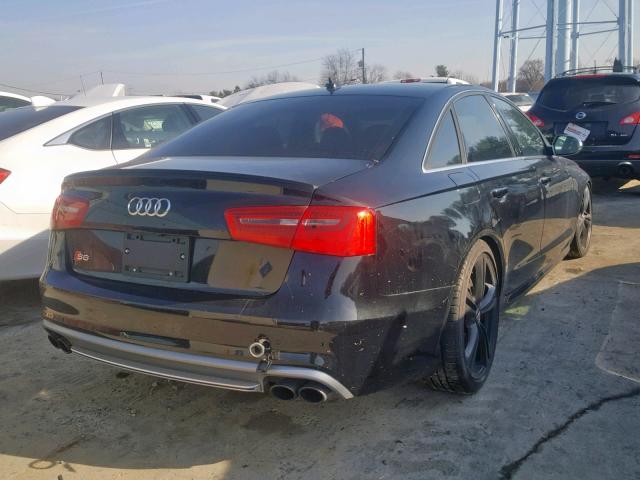 WAUJ2BFC2DN060444 - 2013 AUDI S6 BLACK photo 4