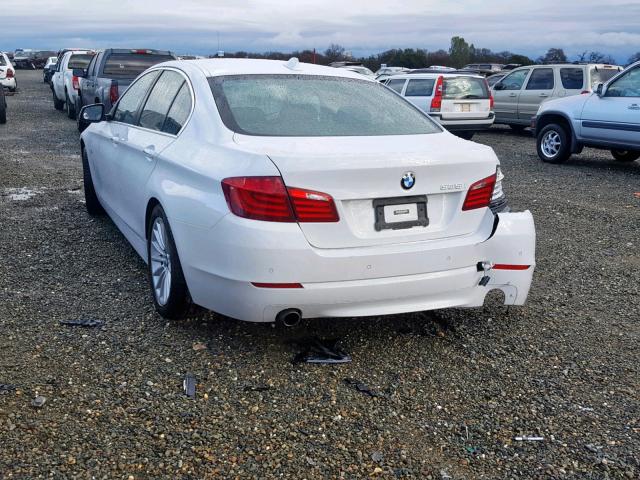 WBAFR7C51DC828527 - 2013 BMW 535 I WHITE photo 3