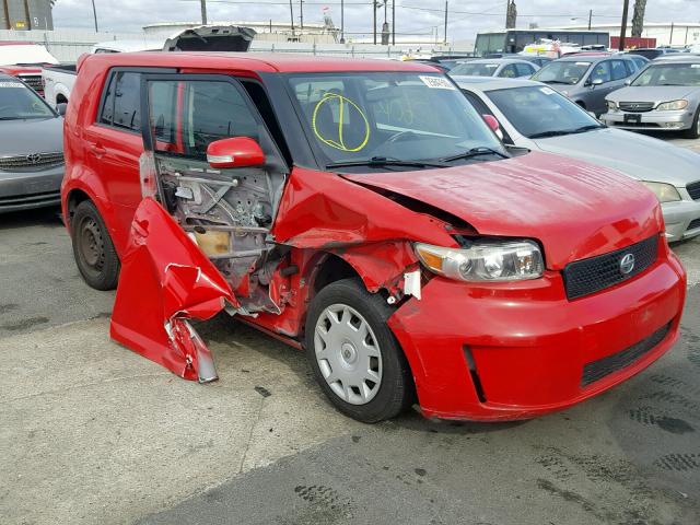 JTLKE50E491096729 - 2009 TOYOTA SCION XB RED photo 1