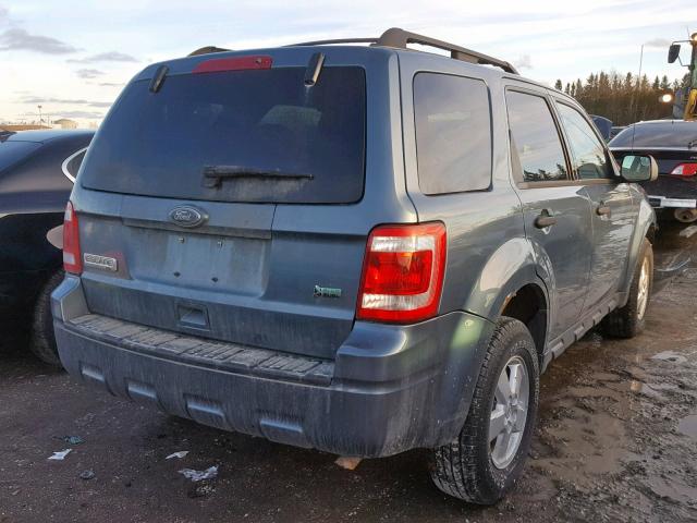 1FMCU0DGXAKA99338 - 2010 FORD ESCAPE XLT BLUE photo 4