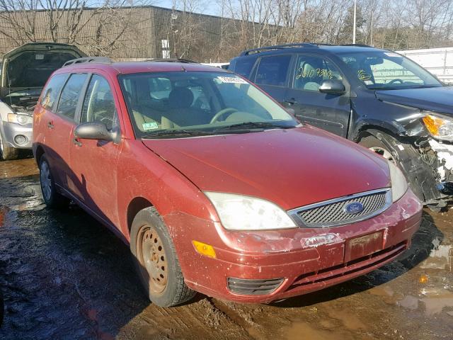 1FAFP36N25W136506 - 2005 FORD FOCUS ZXW RED photo 1