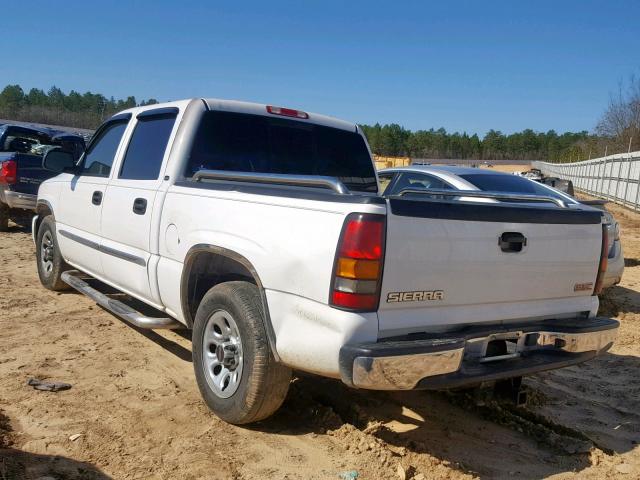 2GTEC13T351192647 - 2005 GMC NEW SIERRA WHITE photo 3