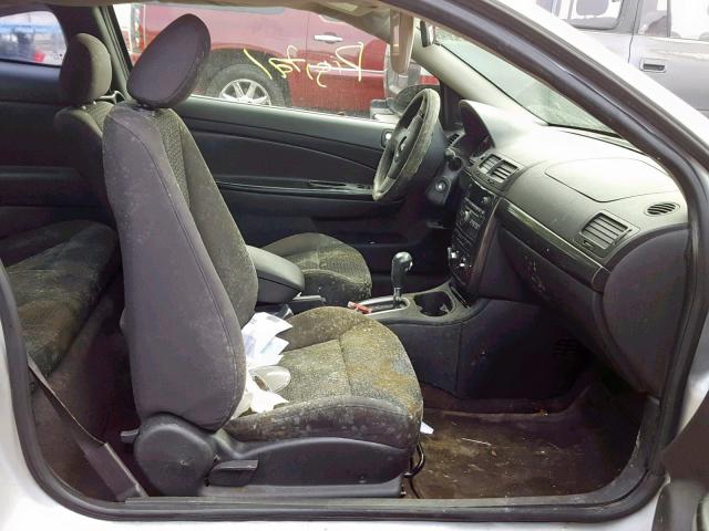 1G2AL18F587155743 - 2008 PONTIAC G5 SILVER photo 5