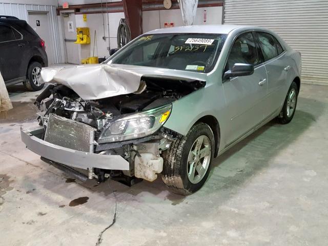 1G11B5SA8DF131013 - 2013 CHEVROLET MALIBU LS GRAY photo 2