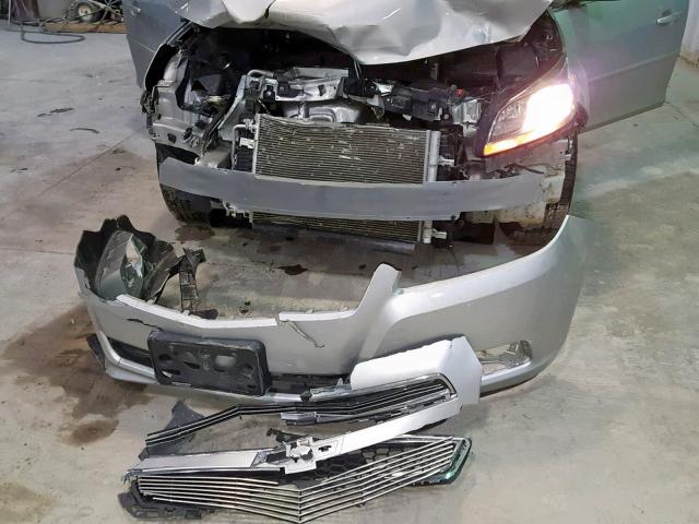 1G11B5SA8DF131013 - 2013 CHEVROLET MALIBU LS GRAY photo 9