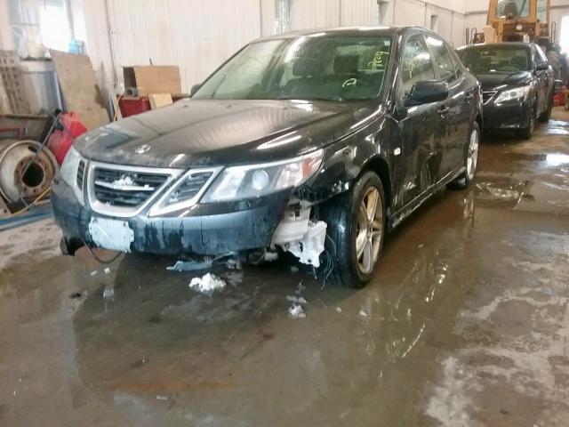 YS3FA4BY6A1617165 - 2010 SAAB 9-3 2.0T BLACK photo 2