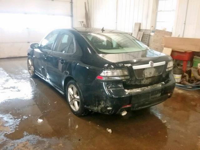 YS3FA4BY6A1617165 - 2010 SAAB 9-3 2.0T BLACK photo 3