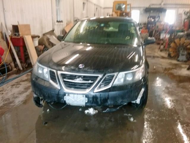 YS3FA4BY6A1617165 - 2010 SAAB 9-3 2.0T BLACK photo 9