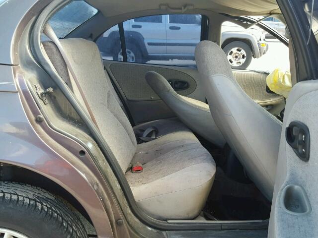 1G8ZG5287XZ233490 - 1999 SATURN SL1 BROWN photo 6