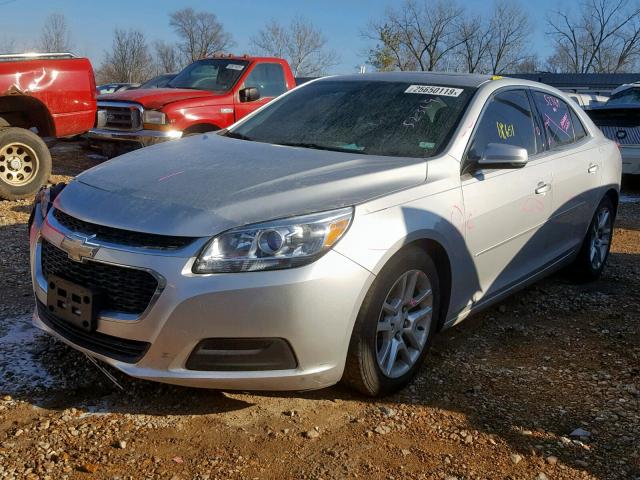 1G11C5SL9EF210559 - 2014 CHEVROLET MALIBU 1LT SILVER photo 2
