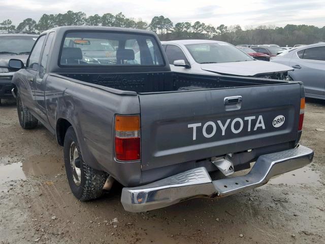 JT4RN93P6K5000418 - 1989 TOYOTA PICKUP 1/2 GRAY photo 3