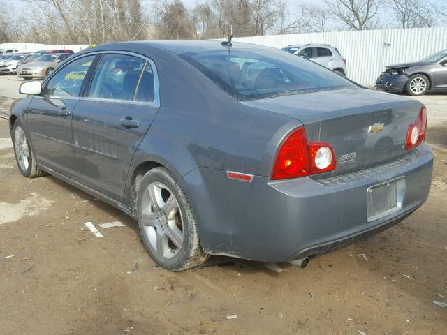 1G1ZH57B69F225532 - 2009 CHEVROLET MALIBU 1LT GRAY photo 3