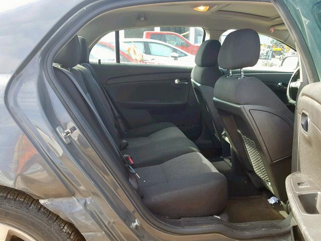 1G1ZH57B69F225532 - 2009 CHEVROLET MALIBU 1LT GRAY photo 6