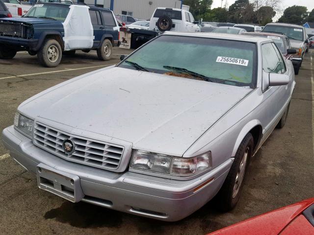 1G6ET12961B108971 - 2001 CADILLAC ELDORADO T SILVER photo 2