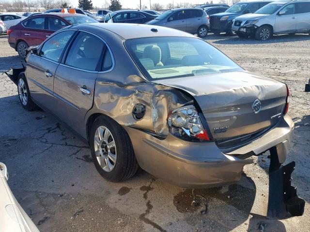 2G4WC582361225431 - 2006 BUICK LACROSSE C TAN photo 3