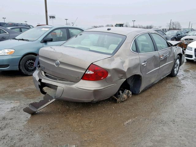 2G4WC582361225431 - 2006 BUICK LACROSSE C TAN photo 4