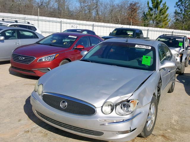 2G4WD532651307883 - 2005 BUICK LACROSSE C SILVER photo 9