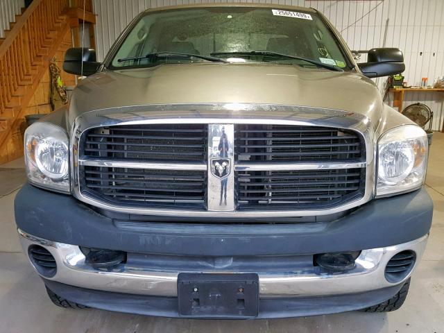 3D7KS28T49G542438 - 2009 DODGE RAM 2500 TAN photo 10