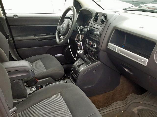 1C4NJDBB8FD175686 - 2015 JEEP COMPASS SP ვერცხლისფერი ფოტო 5