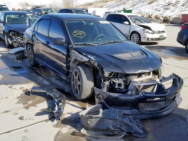 JA3AH86D05U049753 - 2005 MITSUBISHI LANCER EVO BLACK photo 1