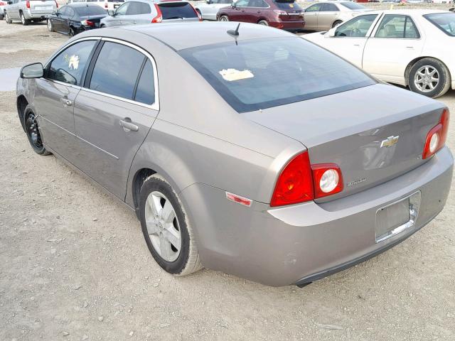 1G1ZG57B88F251602 - 2008 CHEVROLET MALIBU LS BROWN photo 3