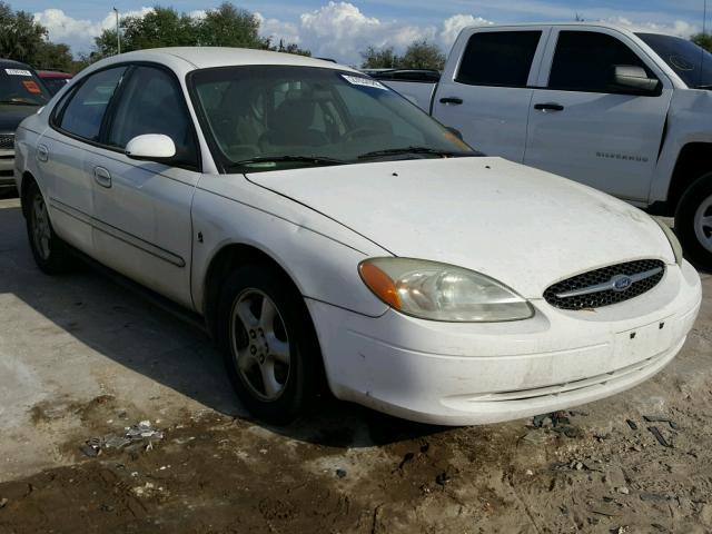 1FAFP55212A261251 - 2002 FORD TAURUS SES WHITE photo 1