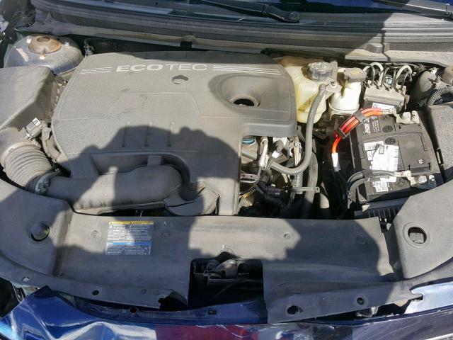 1G1ZG57B894223909 - 2009 CHEVROLET MALIBU LS BLUE photo 7