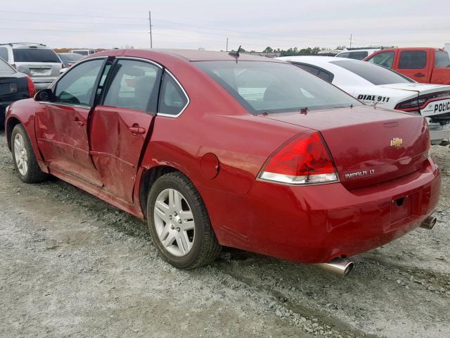 2G1WB5E34E1123518 - 2014 CHEVROLET IMPALA LIM RED photo 3