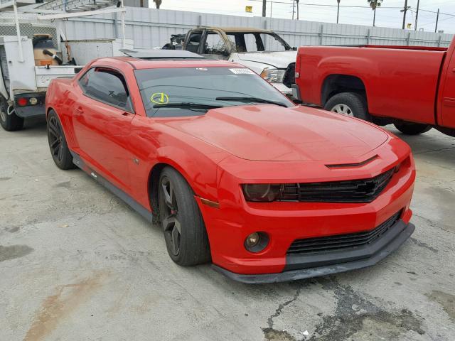 2G1FK1EJ7B9163970 - 2011 CHEVROLET CAMARO 2SS RED photo 1