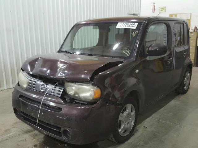 JN8AZ28R39T111389 - 2009 NISSAN CUBE BASE PURPLE photo 2