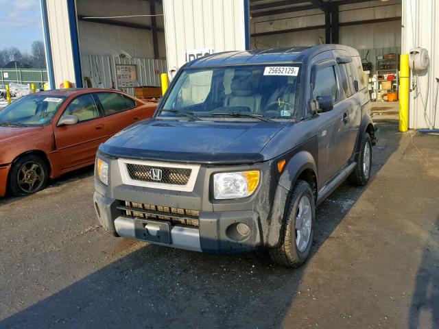 5J6YH28605L008163 - 2005 HONDA ELEMENT EX GRAY photo 2