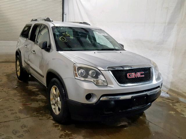 1GKLVKED0AJ173359 - 2010 GMC ACADIA SL SILVER photo 1