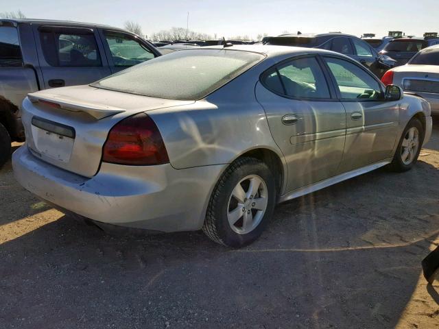 2G2WP552381137418 - 2008 PONTIAC GRAND PRIX SILVER photo 4