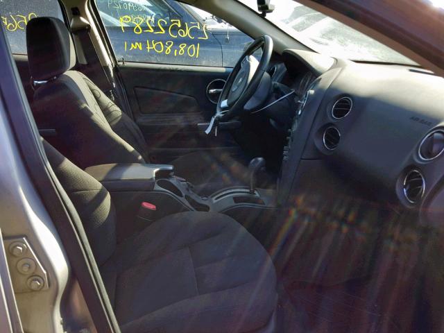 2G2WP552381137418 - 2008 PONTIAC GRAND PRIX SILVER photo 5