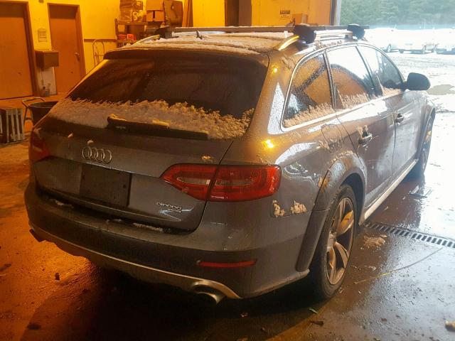 WA1UFBFL3DA221695 - 2013 AUDI A4 ALLROAD GRAY photo 4