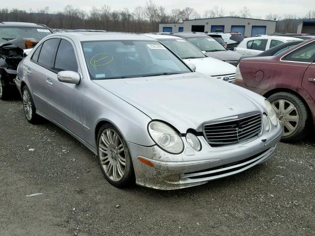 WDBUF83JX4X134948 - 2004 MERCEDES-BENZ E 500 4MAT SILVER photo 1