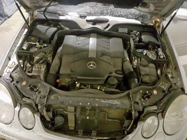 WDBUF83JX4X134948 - 2004 MERCEDES-BENZ E 500 4MAT SILVER photo 7