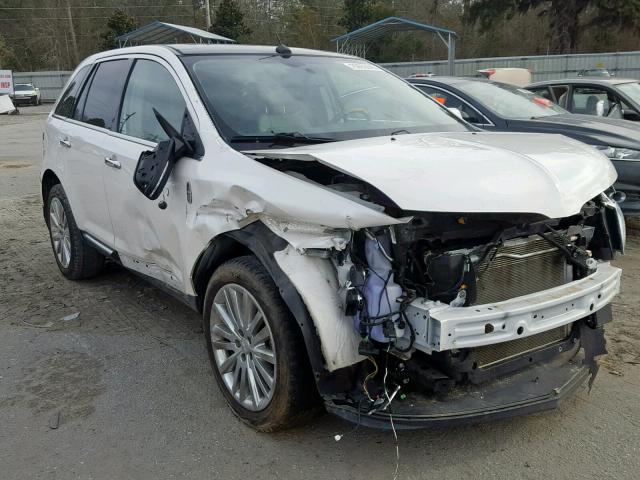 2LMDJ6JK3FBL26836 - 2015 LINCOLN MKX WHITE photo 1