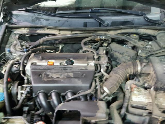 1HGCS128X8A005259 - 2008 HONDA ACCORD EXL GRAY photo 7