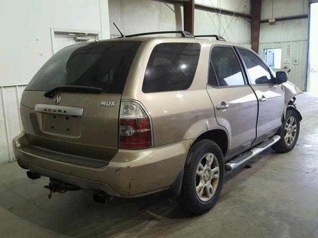 2HNYD188X4H532097 - 2004 ACURA MDX TOURIN BEIGE photo 4