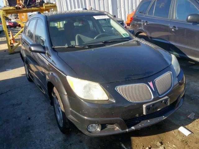 5Y2SL65886Z463946 - 2006 PONTIAC VIBE BLACK photo 1