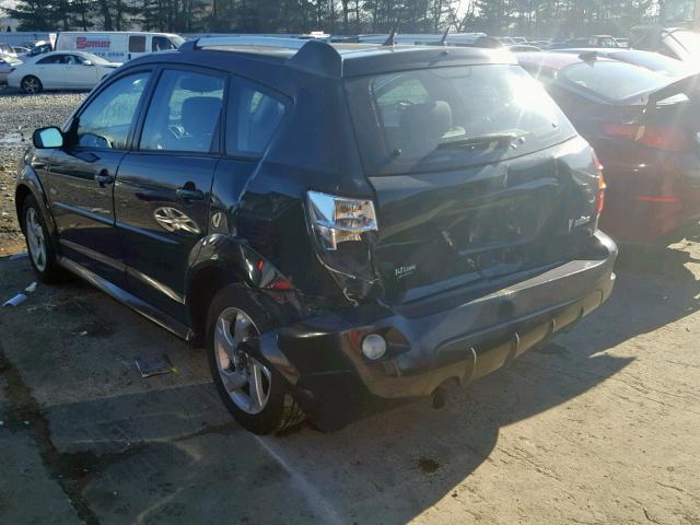 5Y2SL65886Z463946 - 2006 PONTIAC VIBE BLACK photo 3