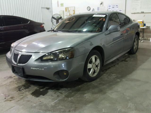 2G2WP552X81115593 - 2008 PONTIAC GRAND PRIX GRAY photo 2