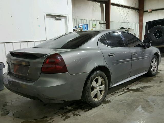 2G2WP552X81115593 - 2008 PONTIAC GRAND PRIX GRAY photo 4