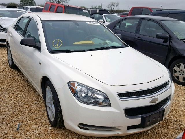 1G1ZG57N88F194537 - 2008 CHEVROLET MALIBU LS WHITE photo 1