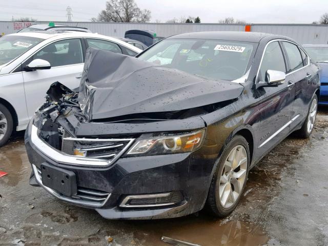 2G1125S37J9127072 - 2018 CHEVROLET IMPALA PRE BLACK photo 2