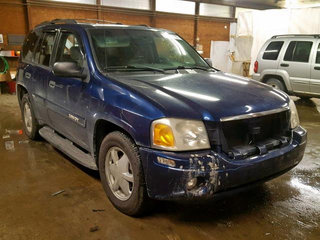 1GKDT13S332403673 - 2003 GMC ENVOY BLUE photo 1